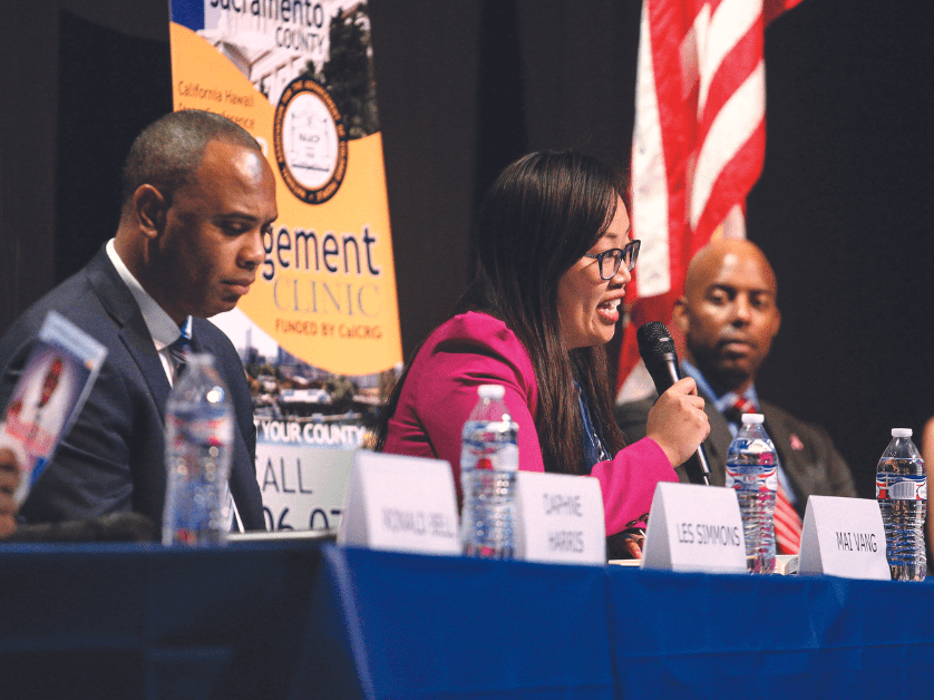 After serving on the Sacramento City School Board, Mai Vang is in a November runoff for a seat on the Sacramento City Council.